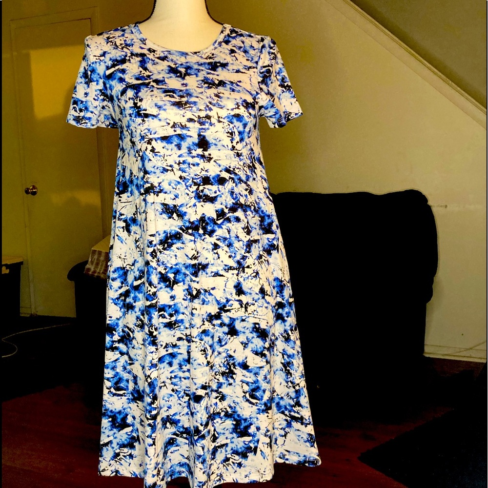 LULAROE SHIRT DRESS 👗 WITH POCKETS